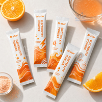 Vitamin Tozu Stick Poşeti Yüksek Bariyerli Takviye Stick Paketi Nem Geçirmez Alüminyum Folyo Filmli