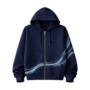 Sweat à capuche pour homme, hiver, confortable et chaud, tissu en molleton 100% coton, coupe régulière, adapté à un usage quotidien décontracté, style streetwear - Product Image 5