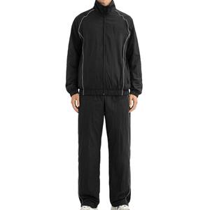 Nouvelle conception de survêtements imperméables, couleur unie, coupe-vent pour hommes, fabriqué en usine, prix bas, coupe-vent pour hommes - Product Image 5