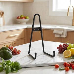 Customized Color Iron Material Dish Drying <b>Rack</b> Handcrafted Kitchen Display <b>Plate</b> Stand Holder Economical Option Indian Home - Product Image 5