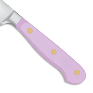 Cuchillo Multiusos Premium de Acero Inoxidable con Mango Remachado Color Lavanda, Hoja Afilada para Preparación de Alimentos, Vegetales y Carne - Product Image 4