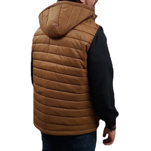 Chaleco Acolchado Personalizado para Hombre, Informal, Ligero, para Exteriores, Sin Mangas, con Cremallera Completa, Chaqueta Acolchada con Logotipo Personalizado - Product Image 2