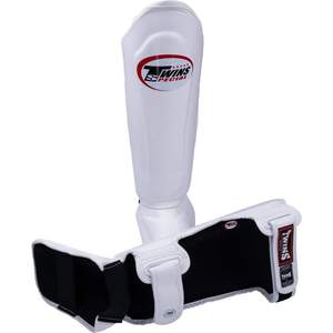 Espinilleras de Boxeo Profesionales de Cuero Twins con Protección Mejorada - Product Image 5
