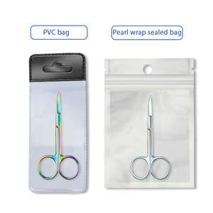 Ciseaux de beauté droits en acier inoxydable et céramique pour la coupe des sourcils, la moustache, l'épilation des cils ANAAIF - Product Image 4