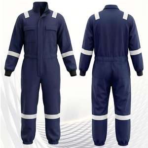 Wholesale <b>Men</b>’s Hi Vis <b>Work</b> Coveralls Reflective Strip Safety <b>Overalls</b> Construction Workwear Industrial <b>Work</b> Uniform - Product Image 2