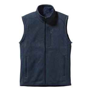 Gilet de chasse sans manches pour homme, coupe ajustée, imperméable, en softshell, avec logo personnalisé OEM, fermeture éclair intégrale, idéal pour les activités de plein air. - Product Image 1