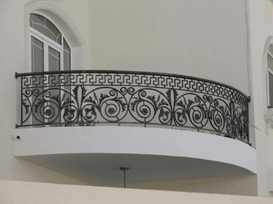 KHP KHP-BRO-01 Garde-corps de balcon moderne en tube de fer forgé ; Montage facile et anti-corrosion pour appartement - Product Image 6