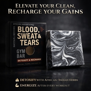 Blood Sweat and Tears Fitness Body Soap Bar for Sweat Dirt and Odor Cleansing Post <b>Exercise</b> OEM Private Label Manufacturer - Product Image 5