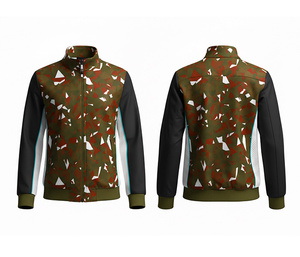 Chaqueta de Entrenamiento y Fitness con Sublimación Completa, Ropa Deportiva para Correr, Cálida, Transpirable y de Secado Rápido |   Tallas Hombre Mujer Juvenil - Product Image 4