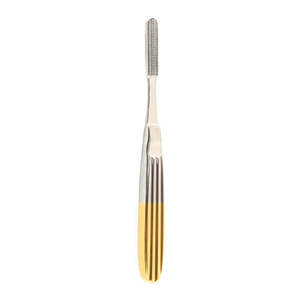 <b>Top</b> Plastic Surgery Instruments TC Ent Manual Reusable Nasal Rasp Half Gold Custom Made German Best Stainless Steel By Dentavex - Product Image 1