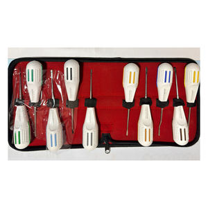 Juego de 10 Elevadores de Raíz PDL de Acero Inoxidable de Grado Alemán, Reutilizables, para Cirugía Mínimamente Invasiva Dental - Product Image 3