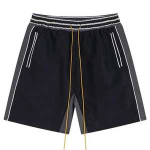 Pantalones cortos para hombre con diseño personalizado, sublimación impresa, bordado, 100% transpirables, tela suave y lisa. - Product Image 1