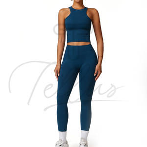 Nuevo Conjunto de Yoga de 3 Piezas para Mujer, Diseño de Última Moda, Alta Calidad, Conjunto de Yoga para Mujer al por Mayor - Product Image 5