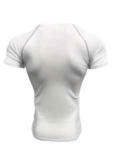 Nouveau design de maillot de compression sportif pour homme, coupe ajustée, pour l'entraînement performant, haut de compression athlétique avec design ajusté. - Product Image 2
