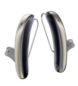 Audífonos RIC recargables 7IX de súper calidad, delgados, con transmisión Bluetooth y estuche de carga portátil al mejor precio - Product Image 5