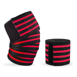Soporte de Rodilla Tejido a Rayas, Transpirable, con Cierre de Gancho y Bucle, Unisex, Protección para Baloncesto en Todas las Estaciones - Product Image 5