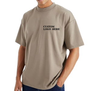 T-shirt d'été pour homme, unisexe, de luxe, de haute qualité, nouveau, décontracté, pour affaires, à col rond, anti-plis, à bas prix - Product Image 1