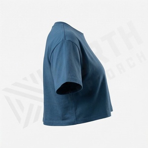 Haut court sexy personnalisé pour femme, couleur unie, ouverture frontale, idéal pour le sport, la gym, le streetwear décontracté et les tenues de mode active. - Product Image 3