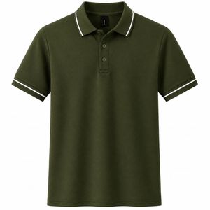 Camisas de Algodón de Alta Calidad al por Mayor, Transpirables, Cómodas, de Manga Corta, Corte Clásico, para Uso Casual, de Secado Rápido - Product Image 3