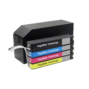 HESHUN 4 couleurs CISS 992XL 992X 992 cartouche d'encre puce ARC pour imprimante <span class=keywords><strong>HP</strong></span> <span class=keywords><strong>PageWide</strong></span> <span class=keywords><strong>Pro</strong></span> <span class=keywords><strong>MFP</strong></span> 777z/772dn/750dw/774/779/755dn - Product Image 1