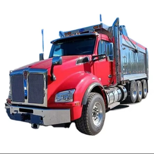 Camión Volquete Pesado Usado T880 Rojo 2025, Transmisión Automática, Motor Diésel Euro 6, Tracción 8x4, Volante a la Izquierda, Caja de Cambios FAST Trasera - Product Image 1