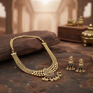 Antique Fashion Jewelry Necklace Set - Product Image 3
