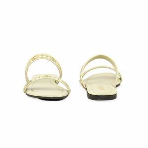 Pantoufles de sport crème décontractées pour femmes CL1915 - Product Image 2