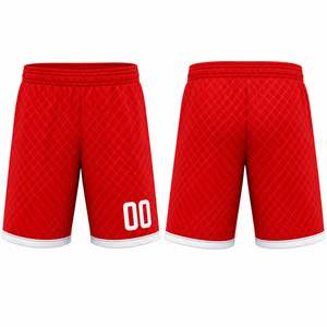 Maillot de football rouge pour homme, imprimé par sublimation, avec nom du joueur, séchage rapide, respirant, en polyester, uniforme personnalisé pour adultes, manches courtes - Product Image 5