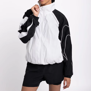 Servicio OEM, Diseño Personalizado, Chaqueta Cortavientos para Mujer, Ropa de Mujer de Alta Gama, Chaqueta Cortavientos de Primera Calidad - Product Image 4