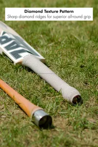 Poignée de batte de cricket ZAP Diamond |   Poignée en caoutchouc durable, légère et résistante à la transpiration pour les joueurs professionnels juniors |   Look Premium - Product Image 5
