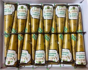 Conos de Pasta de Henna Marrón 100% Natural Amina |   Tatuaje Temporal de Mehndi a Base de Hierbas, Resistente al Agua, para Niños |   Cono de 370G para Suministro a Granel - Product Image 5