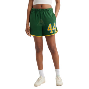 Shorts de jogging pour femmes 2026, haute qualité, avec logos imprimés en relief, en molleton épais et doux, style streetwear, prix de gros - Product Image 1
