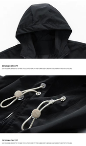 Veste coupe-vent softshell pour homme, vente en gros d'usine, veste d'hiver personnalisée avec couleurs contrastées, imperméable pour homme - Product Image 5