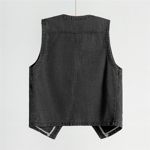 Nuevo Chaleco Vaquero para Hombre, Transpirable, Juvenil, Moderno y Elegante, Invierno, Nuevo, Directo de Fábrica - Product Image 2