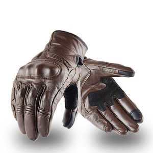 Guantes de Cuero para Motocicleta, Motocross, Guantes para Hombre, Guantes de Carreras, Guantes Todoterreno MX MTB DH para Ciclismo, Luvas para Mujer - Product Image 4
