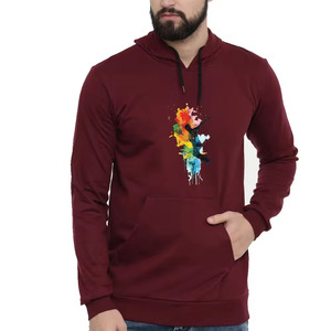 Durable Men Hoodies Cotton <b>Blended</b> Comfortable Fabric Men Hoodies For Winter And Street Style - Product Image 1