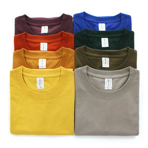 Men's Gray Cotton Crew Neck Short Sleeve Casual <b>T</b>-<b>Shirt</b> Plain Dyed Summer Wear - Product Image 4