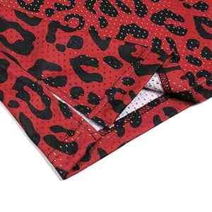 ชุดกีฬาบาสเก็ตบอลดีไซน์น้ำหนักเบา แห้งเร็ว ระบายอากาศได้ดี ผลิตจากโพลีเอสเตอร์ 100% สินค้ามาใหม่ กำลังเป็นที่นิยม สวมใส่สบาย - Product Image 2