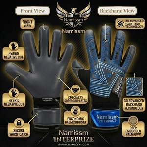 Guantes de portero personalizados para el mercado de EE. UU. y Australia, guantes de calidad de exportación, guantes de portero al por mayor - Product Image 6