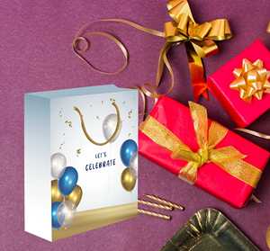 Luxury Custom Printed Paper <b>Bags</b> with Rope Handles for Boutique Packaging Eco Friendly Recyclable Paper <b>Bag</b> for Retail Gift Pack - Product Image 2