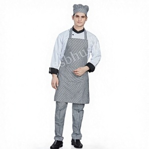เสื้อเชฟโรงแรมเวสบูชา ผ้าฝ้ายทอ แขนยาว ยูนิเซ็กซ์ ชุดทำงานในครัวมืออาชีพ ชุดยูนิฟอร์มร้านอาหารและบาร์ - Product Image 3