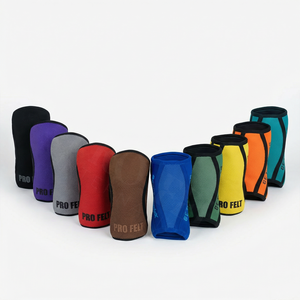 Weightlifting Squat Training Compression <b>High</b> Elastic Support <b>Knee</b> Sleeve Customized Design Breathable Safety OEM <b>Knee</b> Sleeve - Product Image 1