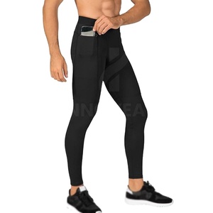 Pantalones de chándal de compresión de estilo deportivo táctico para hombre más vendidos logotipo personalizado tela de lona de cintura elástica informal en línea al por mayor - Product Image 1