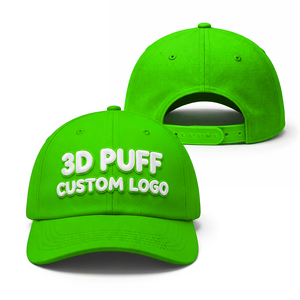 Gorras de Béisbol con Bordado de Logotipo Personalizado Premium, Transpirables, Ligeras, de Secado Rápido, Estilo Hip Hop Urbano, Impresión 3D en Relieve - Product Image 5