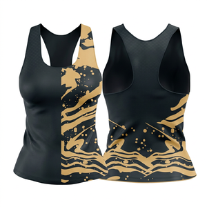 Camiseta Deportiva de Tirantes para Mujer, 100% Algodón, Transpirable, con Transferencia de Calor Personalizada, de Alta Calidad, Secado Rápido, para Yoga y Gimnasio, Marca Privada - Product Image 3