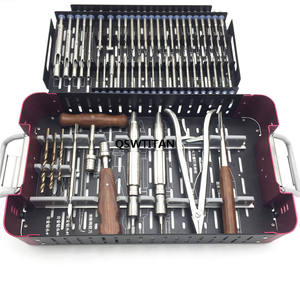 Instrumental Quirúrgico Ortopédico, Kit de Destornilladores Ortopédicos de Acero Inoxidable de 56 Piezas, Extractor de Tornillos Quirúrgicos, Extractor de Tornillos Rotos de Dentavex - Product Image 1