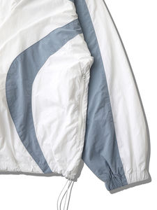 Nuevo Conjunto Deportivo de Dos Piezas para Mujer, Chaqueta Cortavientos Transpirable con Bloques de Color y Cierre, con Pantalones, para Verano - Product Image 4