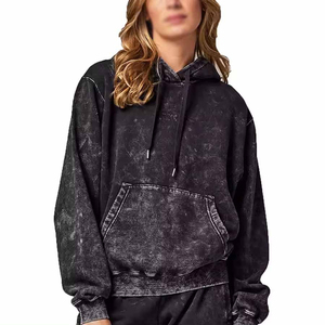 Conjunto Deportivo Casual para Hombre, Estampado a la Moda, Lavado Ácido, Transpirable, 100% Algodón, Cómodo, Suave y Ligero, Tendencia de Invierno - Product Image 5