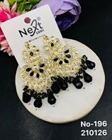 Boucles d'oreilles pendantes exclusives et tendance, géométriques, en alliage léger, style ethnique, avec strass et perles imitation diamant américain