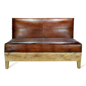 2025 moderno Chesterfield Sheesham madera mechón 2 plazas sofá curvo conjunto nuevo diseño gran oferta muebles de sala de estar brazos apartamentos - Product Image 1